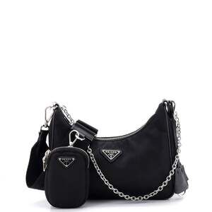 Prada Re-Edition Shoulder Bag Tessuto #242165P17B